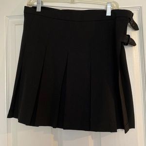 Burberry Skirt Size 10 with Buckles Authentic NEW